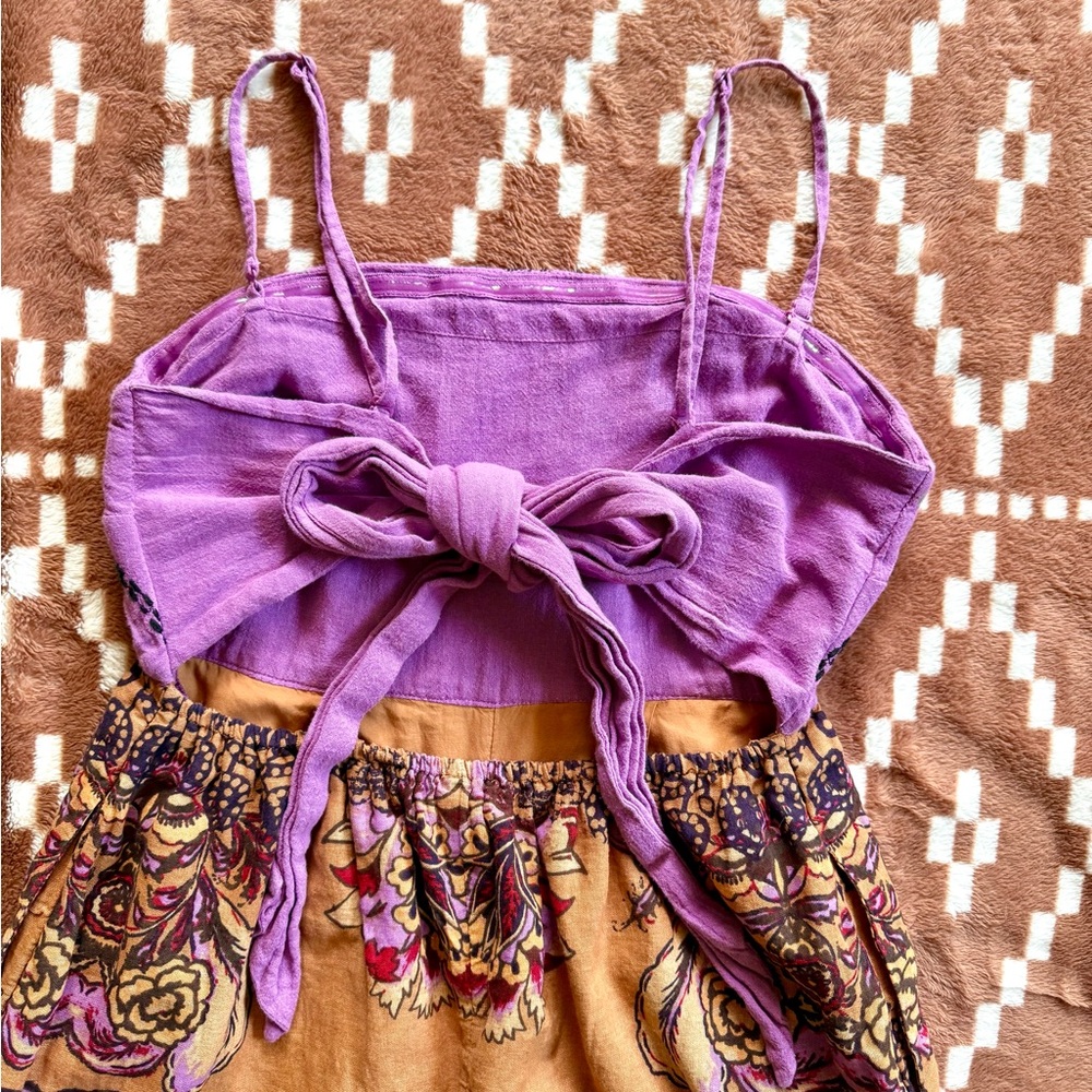 Free People Indio Sun Jumpsuit in Golden Combo - Picture 8 of 16